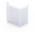  Корпус JONSBO TK-1 2.0 White без БП, боковая панель из закаленного стекла (панорама), mini-ITX, micro-ATX, белый 