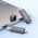  Кардридер HOCO HB45 Spirit 2-in-1 USB/Type-C 2.0 card reader metal gray 