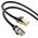  Кабель сетевой HOCO US02 Level pure copper gigabit ethernet cable (L-1m) black 