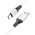  Дата-кабель HOCO X86 Spear silicone charging data cable for Type-C (белый) 