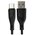  Кабель Cablexpert CCB-USB2-AMCMO1-1MB Classic 0.1 USB 2.0 AM/Type-C 1м черный 