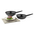  Сковорода ВОК (WOK) Rondell Fjord RDA-1489 28см графитовый 