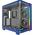 Корпус MONTECH King 95 Pro, ATX, без БП, голубой 