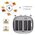  Тостер TESLER TT-445 Grey 