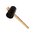  Киянка резиновая NEO Tools 25-053 680 г, гикори 