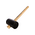  Киянка резиновая NEO Tools 25-053 680 г, гикори 