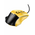  УЦ Мышь HOCO GM31 Overlord luminous gaming wired mouse черно-желтый (плохая упаковка) 