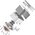  СВО ID-COOLING DX360 Max White LGA1700/1200/115X/AM4/AM5 (TDP 350W, ARGB Pump, PWM, Triple Fan 120mm, белый) RET 