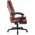 Кресло руководителя Бюрократ T-9950MSG-F коричневый (T-9950MSG-F/Brown-PU) эко.кожа крестов. пластик подст.для ног 