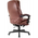  Кресло руководителя Бюрократ T-9950MSG-F коричневый (T-9950MSG-F/Brown-PU) эко.кожа крестов. пластик подст.для ног 