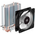  Кулер Digma D-CPC110-PWM1 90x90x25mm Soc-AM4/1151/1200 черный 4-pin 23dB Al+Cu 110W 247gr Ret 