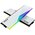  ОЗУ XPG Lancer RGB AX5U6400C3232G-DCLARWH 64GB DDR5 6400 DIMM 2*32, 1.4V, CL32-39-39, On-Die ECC, Power Management IC, white 