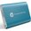  Внешний SSD HP P500 250GB Blue (7PD50AA#ABB) (USB 3.2 Gen2 Type-C, up to 370/200Mbs, 100TBW, 79х54х10, 45g) 