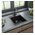  Кухонная мойка MAUNFELD Perla 460 MFQS-460B черный 