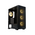  Корпус HSPD M520 (M520-TGBK-ARGB), Mesh Mid Tower, Black, slide TG, 0.45 SPCC, 4x120mm ARGB ATX 