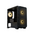  Корпус HSPD M321 (M321-TGBK-ARGB), Mesh Mini-tower, Black, slide TG, 0.45 SPCC, 2x140mm ARGB+1x120mm ARGB mATX 
