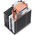  Кулер JONSBO CR-1300 Evo Black LGA1700/1200/115X/AM5/AM4 (TDP 160W, PWM, 90mm Dynamic Multi-Color LED Fan, 4 тепловые трубки, 4-pin) Retail 