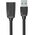  Кабель удлинитель Vention VAS-A45-B100 USB 3.0 AM/AF 1м Black Edition 