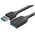  Кабель удлинитель Vention VAS-A45-B100 USB 3.0 AM/AF 1м Black Edition 