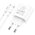 СЗУ HOCO C94A Metro single port PD20W+Type-C to lightning, white 