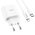  СЗУ HOCO C94A Metro single port PD20W+Type-C to lightning, white 