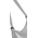  Сумка Gaston Luga LLSBSL Lily Shoulder Bag Silver 