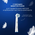  Электрическая зубная щетка Oral-B Vitality Pro 80821814 насадки 2шт, голубой 