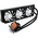  СВО Valkyrie A360 ARGB Black (HW A360) / 3x120mm ARGB fans, 800-1800RPM, 80CFM, 32.2dBA, 280W TDP 
