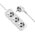  Сетевой удлинитель Defender R330 (99372) 3м, белый 