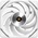  Вентилятор Valkyrie X12 ARGB White (HW X12E-W)/ 120mm, ARGB 5V 3pin, PWM 12V 4pin, 800-2150RPM, 80CFM, 29dBA 