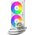  СВО ID-COOLING FX240 INF White LGA1700/1200/115X/AM4/AM5 (TDP 300W, ARGB Fan and Pump, PWM, Dual Fan 120mm, белый) RE 