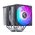  Кулер JONSBO CR-3000E(Color) Black LGA1700/1200/115X/AM5/AM4 (TDP 260W, PWM, 2 x 120mm Dynamic Multi-Color LED Fan, 7 тепловых трубок, 4-pin 