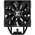  Кулер XASTRA AR400 BK LGA1851/1700/1200/115X/AM5/AM4 (TDP 220W, 4 тепл.трубки, PWM Fan 120mm black , black heatsink) RET 
