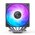  Кулер JONSBO CR-3000E(Color) Black LGA1700/1200/115X/AM5/AM4 (TDP 260W, PWM, 2 x 120mm Dynamic Multi-Color LED Fan, 7 тепловых трубок, 4-pin 