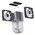  Кулер JONSBO CR-3000E(Color) Black LGA1700/1200/115X/AM5/AM4 (TDP 260W, PWM, 2 x 120mm Dynamic Multi-Color LED Fan, 7 тепловых трубок, 4-pin 