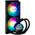  СВО Valkyrie Jarn 280 ARGB Black (HW C280) / 2x140mm ARGB fans, 500-1850RPM, 105CFM, 32dBA, 300W TDP 