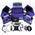  Кулер Valkyrie DL125 Zhaoyun / 6HPx6mm, 260W TDP, 2x120mm ARGB fans, 800-1850RPM, 80CFM, 29dBA 