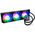  СВО Valkyrie Jarn 420 ARGB Black (C420-RGB) / 3x140mm ARGB fans, 500-2150RPM, 105CFM, 32.2dBA, 300W TDP 