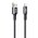  Дата-кабель REMAX RC-C099 A-C Fonsu Series 66W Aluminum Alloy Braided Fast Charging Data Cable черный 