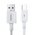  Дата-кабель REMAX RC-175a Marlik Series 6A Fast-charging Cable with Fully CampatibilityType-C 1м White 