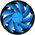  Кулер Deepcool Archer Bigpro V2 (G-U-Archer-ARNNNN-G-3) Soc-AM5/AM4/1200/1700/1851 черный/синий 4-pin 24.5-29.7dB Al+Cu 125W 380gr Ret 