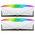  ОЗУ Apacer Nox RGB White (AH4U32G32C28YNWAA-2) 32GB DDR4 3200 DIMM Aura2 w/HS RP-K2 Kit (2x16GB), 1.35V, 1024x8 