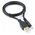  Кабель Gembird/Cablexpert CC-USB-AMP25-0.7M AM/DC 2,5мм 5V 2A для планшетов Android 0.7м черный 