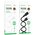  Кабель BOROFONE BX113 Lenny silicone charging data cable Type-C L-1M black 