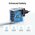  Зарядное устройство UGREEN CD296 (90409) USB-A+2*USB-C GaN 65W Fast Charger with Interchangeable Plugs Space Gray 