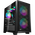 Корпус PcCooler C3D310 BK ARGB без БП, Tempered Glass Mid Tower, Black, ABS, TG, SPCC, 2x120mm mATX, ITX 165/350/200mm 