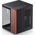  Корпус JONSBO TK-0 Black без БП, боковая панель из зак. стекла (панорама), mini-ITX, SFX, черный 