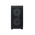  Корпус HSPD M320 (M320-TGBK-ARGB), Mesh Mini-tower, Black, slide TG, 0.45 SPCC, 2x140mm ARGB+1x120mm ARGB mATX 