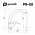  Смеситель Practik PR-02-003 Cветло-серый 