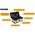  Ящик для инструментов DEKO Tool box 23M (085-3003) серебристый 